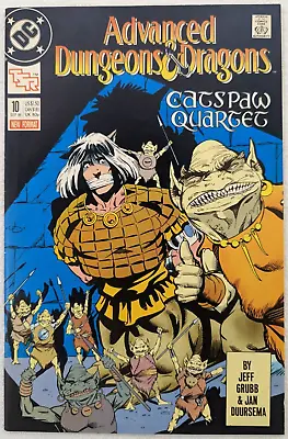 Buy Advanced Dungeons & Dragons Vol 1 #10; DC Comics SEP 1989; Jan Duursema; TSR • 7.93£