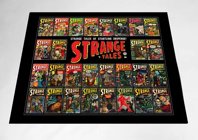 Buy STRANGE TALES-Marvel-1950’s #'s 1-28-Original Fan Art-18” X 24” Poster • 37.80£