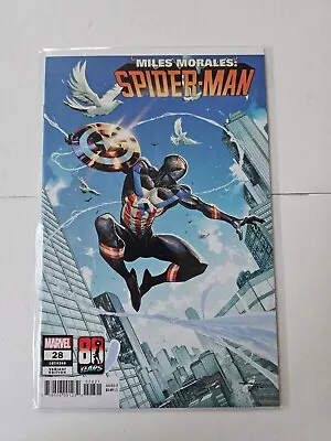 Buy Miles Morales Spider-man 28 - Vol.1 - Carner Cap Cvr - New - Unread - High Grade • 0.86£