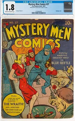 Buy MYSTERY MEN COMICS #27   CGC  1.8    Hitler Cover • 1,896.71£