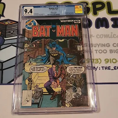Buy Batman #313 Rare Whitman Variant CGC 9.4 1st Appearance Of Tim Fox  • 790.60£