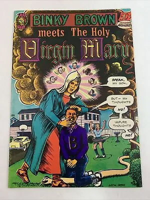 Buy Binky Brown Meets The Holy Virgin Mary Justin Green 1972 Underground Comix 1st P • 23.99£