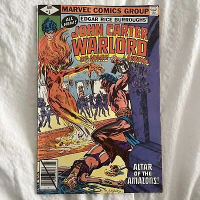 Buy John Carter Warlord Of Mars Annual  #3 1979 • 1.25£