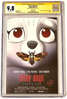 Buy Stray Dogs #1 Cover B CGC 9.8 SS Signed By Forstner 2021 1st Print Image Comics • 86.92£
