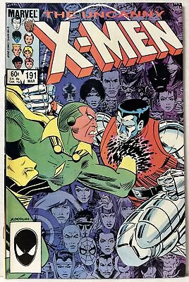 Buy Uncanny X-Men #191 • First Appearance Of Nimrod • Marvel 1985 *VF+* • 15.80£