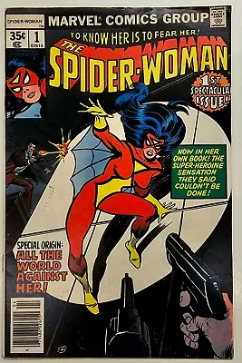 Buy Bronze Age Marvel Comics Spider-Woman Key Issue 1 High Grade FN 1st Solo Series • 7.61£