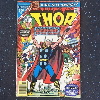Buy Thor Annual #6 (Korvac Origin) Guardians Of The Galaxy 1977 (VF 8.0) • 22.16£