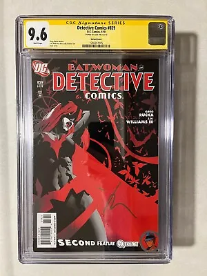 Buy Detective Comics #859 Batwoman 1:10 Signed Jock Variant CGC SS 9.6 DC Comics • 160.85£