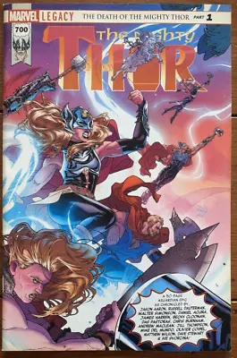 Buy Mighty Thor 700, Marvel Comics, December 2017, Vf- • 5.99£