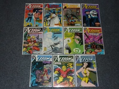 Buy Action Comics #627 To #639 - DC 1988 - 11 Comics - Superman - FN To VFN • 9.99£