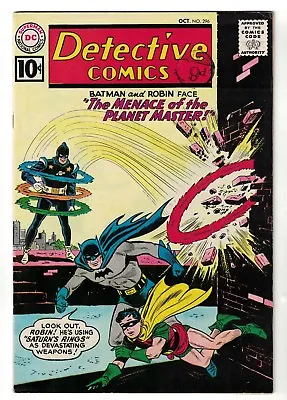 Buy DC Detective Comics Batman 296  FN+ 6.5  Menace Planet Master  • 66.11£