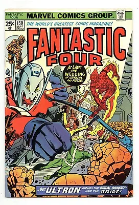 Buy Fantastic Four #150 6.5 Crystal/quicksilver Wedding Ow/w Pgs 1974 • 22.91£