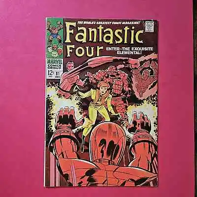 Buy Fantastic Four #81 (1968) Jack Kirby! • 12.87£