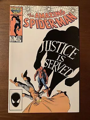 Buy Amazing Spider-man #278 - Marvel Comics, Scourge, Hobgoblin, Peter Parker! • 3.97£
