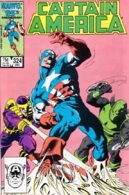 Buy Captain America (Vol 1) # 324 (NrMnt Minus-) (NM-) Marvel Comics AMERICAN • 8.98£