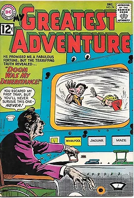 Buy My Greatest Adventure Comic Book #74, DC Comics 1962 FINE-/FINE • 20.49£