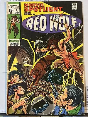 Buy Marvel Spotlight #1 On Red Wolf (marvel 1971) 1st App & Origin Of Red Wolf • 7.91£