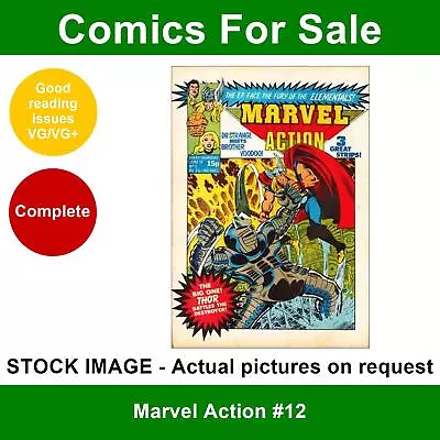 Buy Marvel Action #12 Comic - VG/VG+ 17 June 1981 - Marvel UK • 3.49£