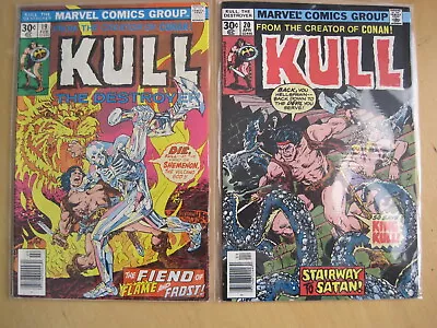 Buy KULL The Destroyer, Marvel 1971 Series : #s 19,20,22,23,26,29. All Cents Copies • 22.99£