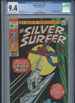Buy Silver Surfer #14 1970 CGC 9.4 • 774.80£