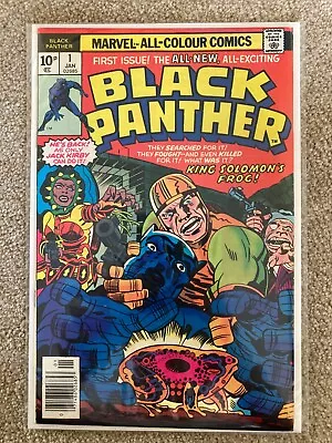 Buy Black Panther 1 (1977) – Bronze Age Marvel Comics Key – FN+ • 24£