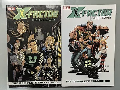 Buy X-Factor By Peter David Complete Collection Vol 1 And 2 TPB Trade Paperback GN • 43.44£