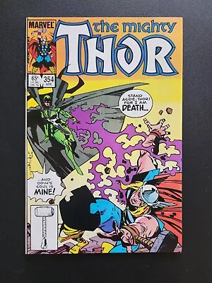 Buy Marvel Comics The Mighty Thor #354 April 1985 Walter Simonson • 3.16£