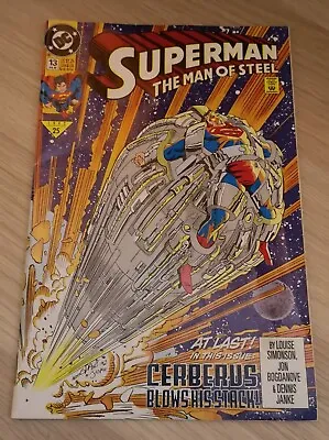 Buy Superman Man Of Steel #13 Dc Comic Good Condition July 1992 • 0.99£