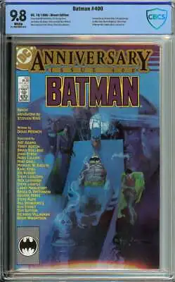 Buy Batman #400 Cbcs 9.8 White Pages // Dc Comics 1986 • 239.86£