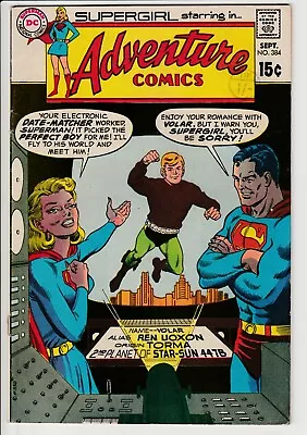 Buy Adventure Comics #384 • 1969 • Vintage DC 12¢ • Supergirl Batman Joker Superman • 0.99£