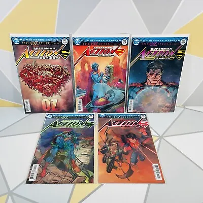 Buy Action Comics Part 1 2 3 4 5 The Effect DC Comic Book Bundle - 3D Covers 2016 • 45£