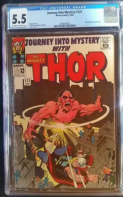 Buy Thor (1962-1996 1st Series Journey Into Mystery)  #121  CGC 5.5 • 102.87£