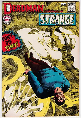 Buy Strange Adventure #213 Fine 6.0 Deadman Neal Adams Art 1968 • 21.34£