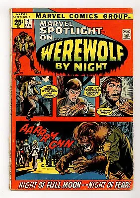 Buy Marvel Spotlight #2 GD 2.0 1972 1st App. And Origin Werewolf By Night • 126.65£