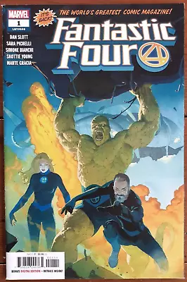 Buy Fantastic Four #1, Marvel Comics, October 2018, Fn/vf • 3.99£