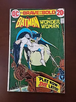 Buy The Brave And The Bold 105 Fine Batman + Wonder Woman Aparo Art 1973 • 12.06£