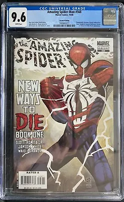 Buy Marvel 2008 Amazing Spider-man #568 Graded Cgc 9.6 White Pages Second Print Key • 79.94£