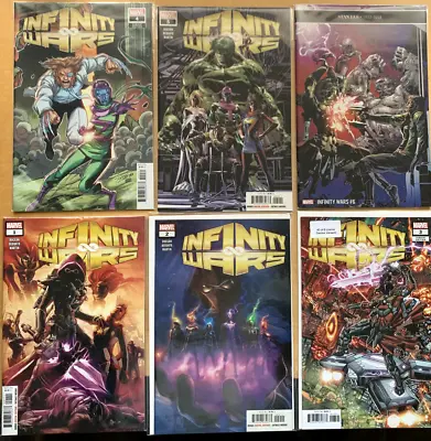 Buy INFINITY WARS : COMPLETE 6 Issue MARVEL 2018 Series. #s 3,4 & 6 Are VARIANTS • 17.99£