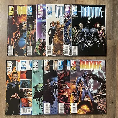 Buy Inhumans (1998) #1-11 Near Complete Lot #5 1st Yelena Belova + 2 Lockjaw Variant • 47.96£