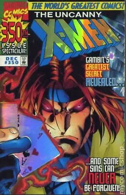 Buy Uncanny X-Men #350A Deluxe Hologram VG 1997 Stock Image • 10.05£