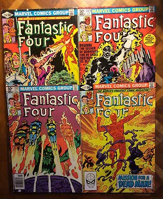 Buy Fantastic Four #228. #229. #232. #233. 1981. Marvel Comics. • 15£
