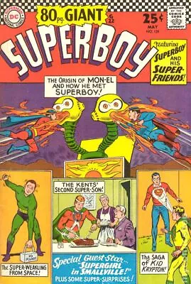 Buy Superboy #129 VG 4.0 1966 Stock Image • 10.79£