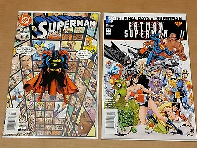 Buy RARE DC NEWSSTANDS Batman Superman 32 Superman 142 Nice Comic Books • 57.84£