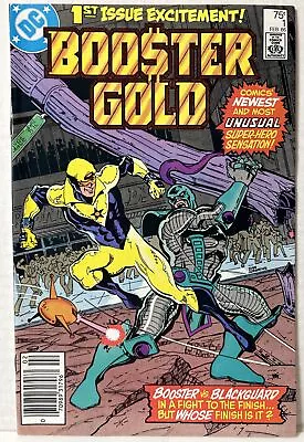 Buy Booster Gold #1 Newsstand - DC Comics 1986 - 1st Appearance! Key Issue! *VG+* • 27.98£