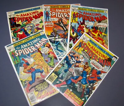 Buy Amazing Spider-Man Lot 170, 171, 172, 173, 174,  Punisher, $33 • 26.42£