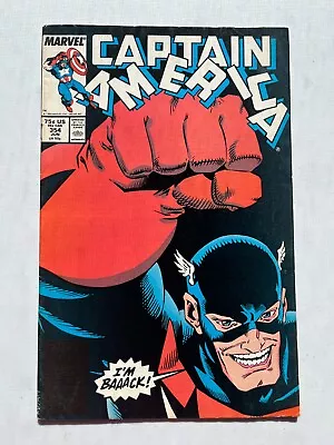 Buy Captain America #354 ( Marvel 1989 ) 1st US Agent John Walker Thunderbolts - VF • 24.12£