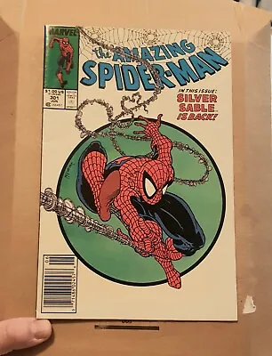 Buy Amazing Spider-Man 301 Beautiful Condition 1988 Todd Mcfarlane  • 80£