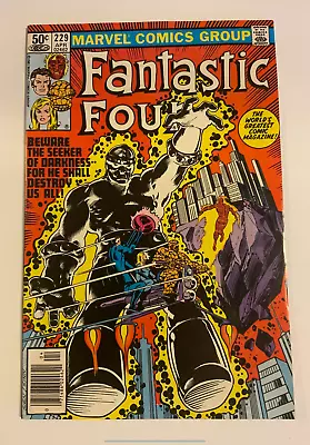 Buy Fantastic Four #229 - Marvel 1981 - Newsstand - 1st Appearance Ebon Seeker • 6.40£