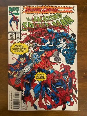 Buy AMAZING SPIDER-MAN #379 (Marvel, 1963) VF Carnage, Venom, Deathlok • 9.55£