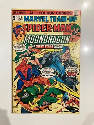 Buy Marvel Team-Up 44 1976 Very Good Condition Spider-Man & Moondragon • 4.50£